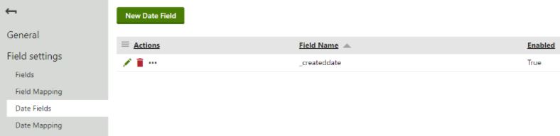 Configure Date Fields
